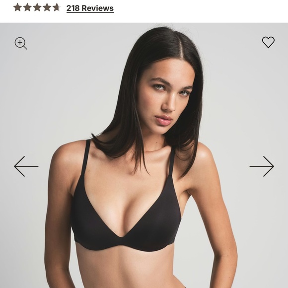 SKIMS WIRELESS FORM PUSH-UP PLUNGE BRA 32D NWT (Lot of 3) - Picture 4 of 10